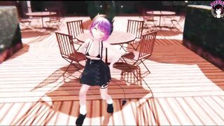 Cute Teen Dancing - Public Nudity (3D HENTAI)