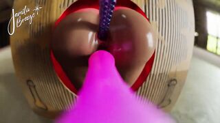 3D Double Penetration - Fuck Machine - Preview