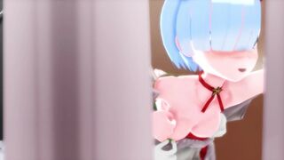 【紳士MMD】ｺｯｼｮﾘレム（クリスマス編）【MMDリゼロ】