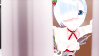 【紳士MMD】ｺｯｼｮﾘレム（クリスマス編）【MMDリゼロ】