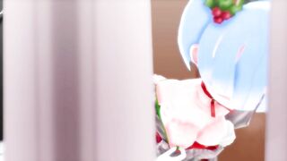 【紳士MMD】ｺｯｼｮﾘレム（クリスマス編）【MMDリゼロ】