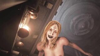 Resident Evil Village Lady Dimitrescu Black Corset - 3D Hentai