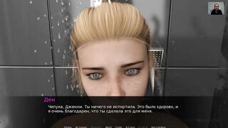 Hot Blowjob from Blonde and Swallow of Cum from Cock ☠ Playing Adult Games ☠