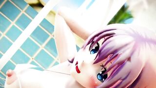 Mmd R18 Princess Girl Temptation to become Demon Succubus Cock Sucker and Cum Swallow