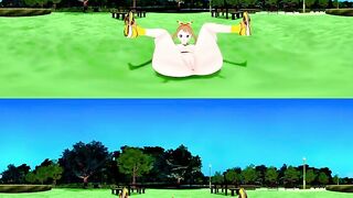 VR 360 Video Anime may Pokemon Missionary in the Park