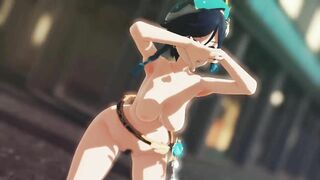 Mmd R18 Venti Genshin Impact become NSFW after Adventure