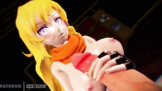 RWBY - Yang best Handjob ever [VR UNCENSORED HENTAI 4K MMD]