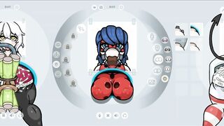 Fapwall [rule 34 Hentai Game] Miracolous Ladybug Huge Black Cocks DP