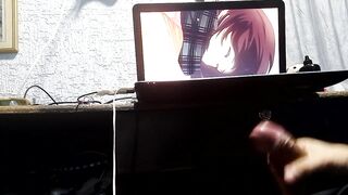 Anime hentai Mi hermanastra es una adicta al sexo (reacción)