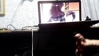 Anime hentai Mi hermanastra es una adicta al sexo (reacción)