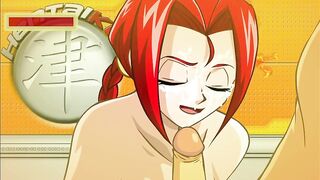 Hentai blowjob - Quick flash game playthrough - She loves to deepthroat