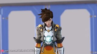 Tracer Footjob