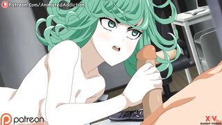 Tatsumaki Getting Pied By Saitama