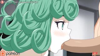 Tatsumaki Getting Pied By Saitama