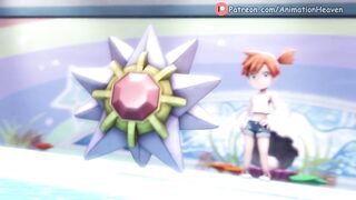 Misty's Gym Battle || 4K