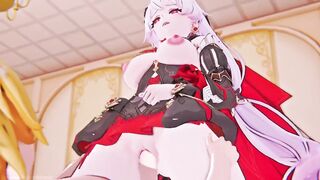 Theresa Apocalypse Honkai Impact 3 3D HENTAI Shortver