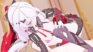 Theresa Apocalypse Honkai Impact 3 3D HENTAI Shortver