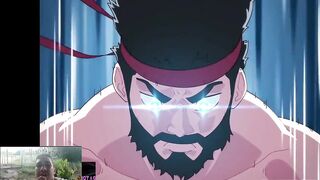 The street fighter Ryu and Juri have a fight and it ends in a good hentai fuck, rating 10/10, give y