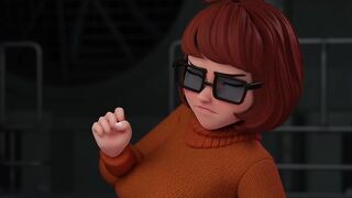 velma enjoying several dicks