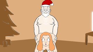 Santa cheats on Mrs. Claus