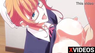 secretary hentai blowjob