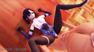 Genshin Impact - Mona Fucked on the Table [UNCENSORED HENTAI 4K R-18 MMD]