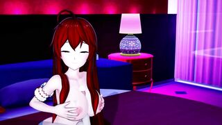 Rias Gremory TITJOB and BLOWJOB DxD(3D Hentai)