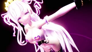 【MMD R-18 SEX DANCE】SEXY BIG ASS BB BYIBY BIG TITS SEX TEMPTATION SWEET 甘いお尻 [MMD]