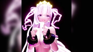 【MMD R-18 SEX DANCE】SEXY BIG ASS BB BYIBY BIG TITS SEX TEMPTATION SWEET 甘いお尻 [MMD]