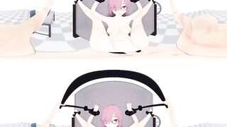 VR 360 Hentai Video Anime Mashu Kyrielight FGO Fate Bondage Fuck