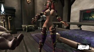 3d Invisible Porn in World of Warcraft | Porno Game, 3d Monster Fuck