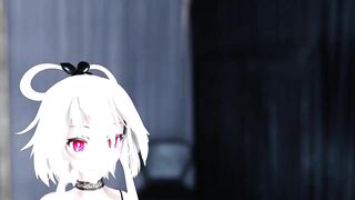 【r-18 MMD】LEWD-VOCALOID LUO TIANYI 情趣黑丝白发洛天依 Pjanoo