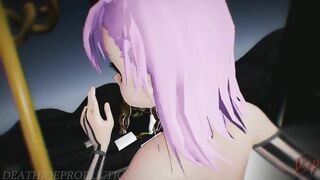 MMD R18+ Misaka Mesh 1.0 Express Pole Dance Island Portal 1171