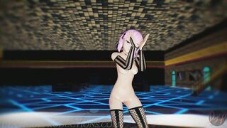 MMD R18 Misaka Kda - the Baddest 1227