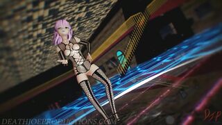 MMD R18 Misaka Kda - the Baddest 1227