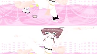 [VR 360 4K] Matsuri Natsuiro Vtuber Matsuri's Pee