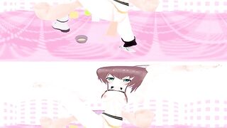 [VR 360 4K] Matsuri Natsuiro Vtuber Matsuri's Pee