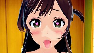 Chizuru Ichinose Chizuru Mizuhara Kanojo Okarishimasu 3D HENTAI 7/7