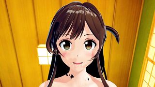 Chizuru Ichinose Chizuru Mizuhara Kanojo Okarishimasu 3D HENTAI 7/7