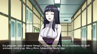 Receiving a blowjob from Hinata at School - KUNOICHI TRAINER - [Scenes + Download]