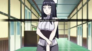 Receiving a blowjob from Hinata at School - KUNOICHI TRAINER - [Scenes + Download]