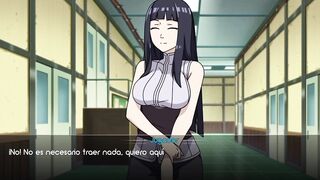 Receiving a blowjob from Hinata at School - KUNOICHI TRAINER - [Scenes + Download]