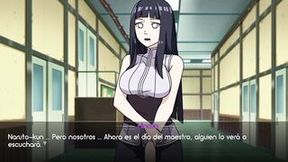 Receiving a blowjob from Hinata at School - KUNOICHI TRAINER - [Scenes + Download]