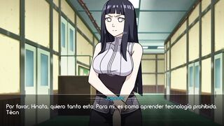 Receiving a blowjob from Hinata at School - KUNOICHI TRAINER - [Scenes + Download]