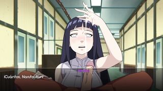 Receiving a blowjob from Hinata at School - KUNOICHI TRAINER - [Scenes + Download]