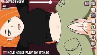 Kim Possible Dripping Creampie Moaning Orgasm - Hole House