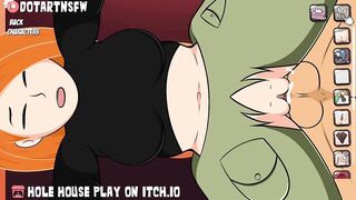 Kim Possible Dripping Creampie Moaning Orgasm - Hole House