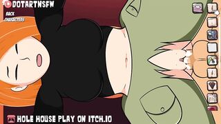 Kim Possible Dripping Creampie Moaning Orgasm - Hole House