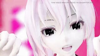 Megurine Luka Nude Dance Vocaloid Hentai Mmd 3D Black Eyes Color Edit Smixix