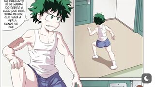 Deku fucks Uraraka while they plan the All Might gift